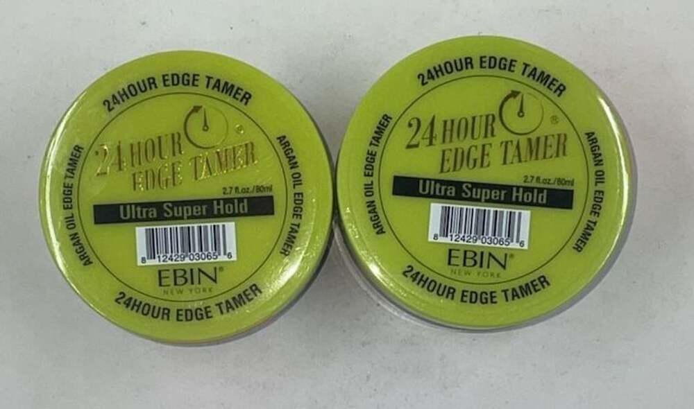Ebin New York 24 Hour Edge Tamer Ultra Super Hold 2.7 oz 2 pack